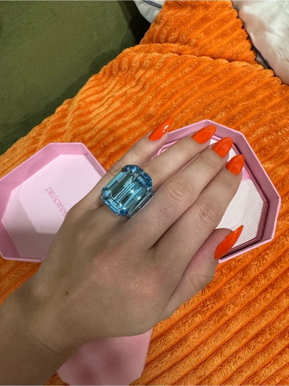 Swarovski bold emerald